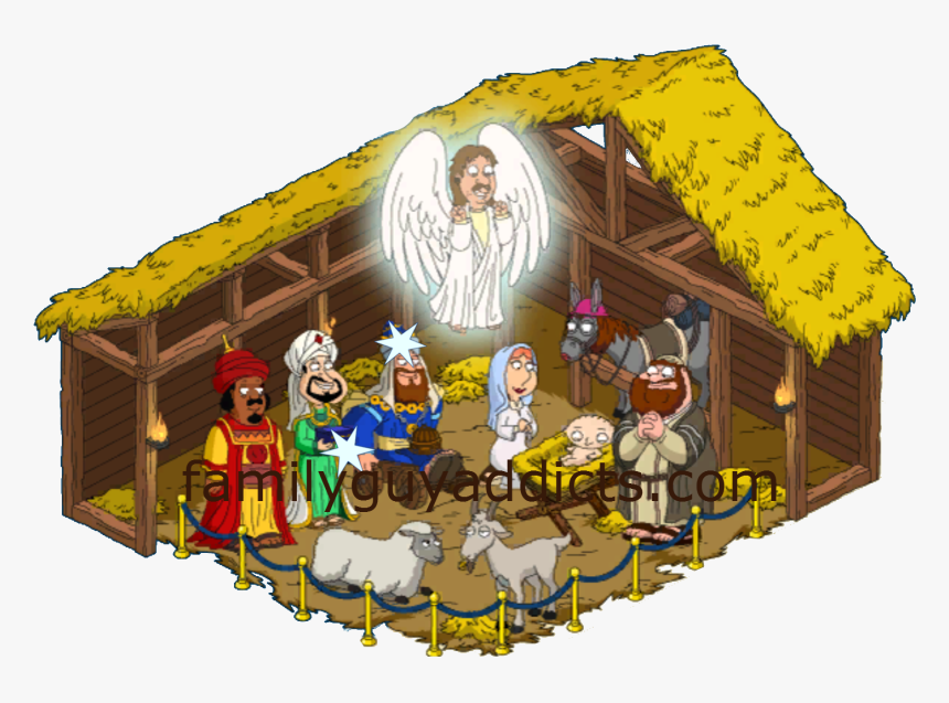 Clipart Royalty Free Where The Hell Nativity Scene - Cartoon, HD Png Download, Free Download