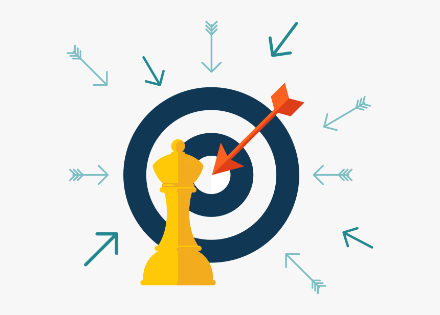 Marketing Clipart Customer Target - Market Strategy Transparent Png, Png Download, Free Download