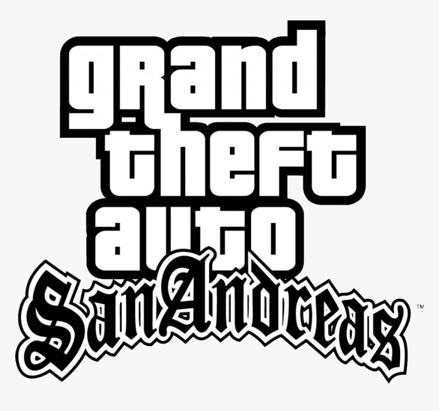 Gta San Andreas Png Clipart - Gta San Andreas Logo Png, Transparent Png, Free Download