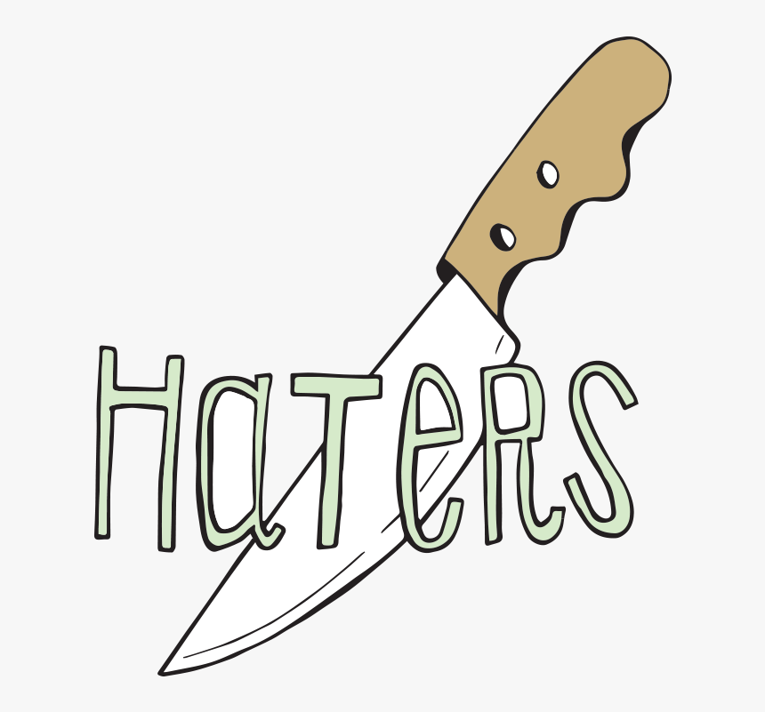 Haters Word Transparent, HD Png Download, Free Download