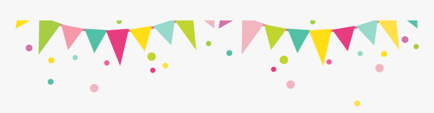 Color Brincolines Bambinos - Transparent Birthday Flag Png, Png Download, Free Download