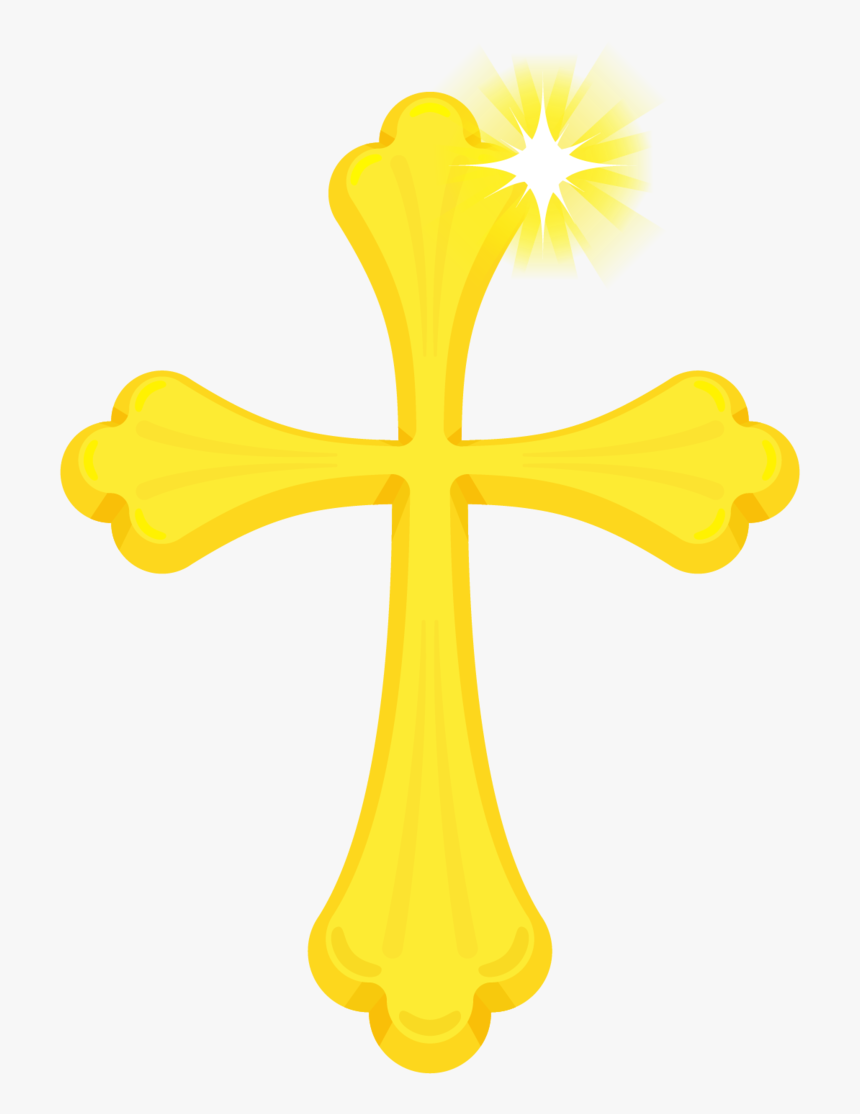 Clipart Yellow Cross, HD Png Download, Free Download
