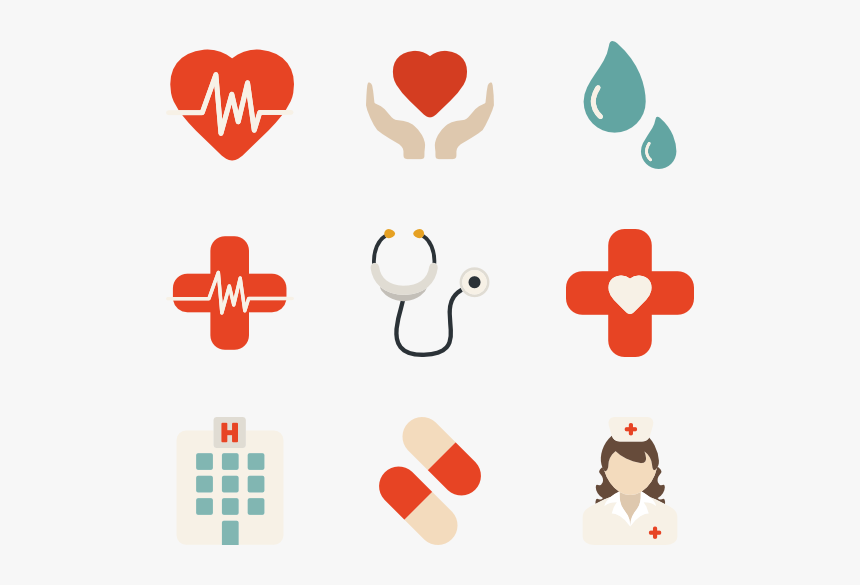 Essential Set - Medical Icons Vector Png, Transparent Png, Free Download