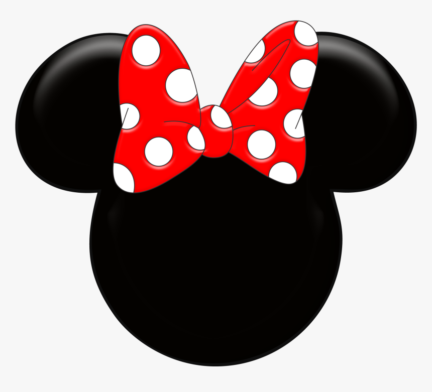 Mickey Scalable Minnie Vector Graphics Mouse Clipart - Red Minnie Mouse Head, HD Png Download, Free Download