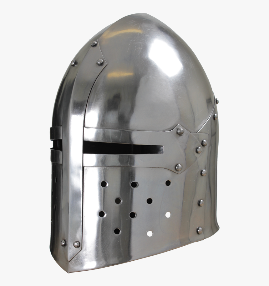 Steel Sugar Loaf Helmet - Medieval Helmet Transparent, HD Png Download, Free Download