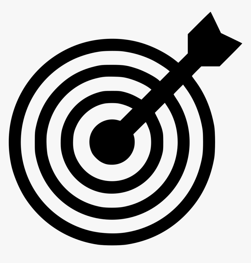 Arrow Target Shooting Archery Shoot Svg Png Icon Free - Archery Target Icon Png, Transparent Png, Free Download