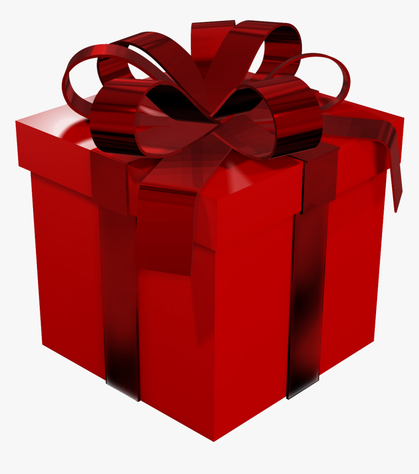 Vector Gift Red Box Png - Red Gift Box Png, Transparent Png, Free Download