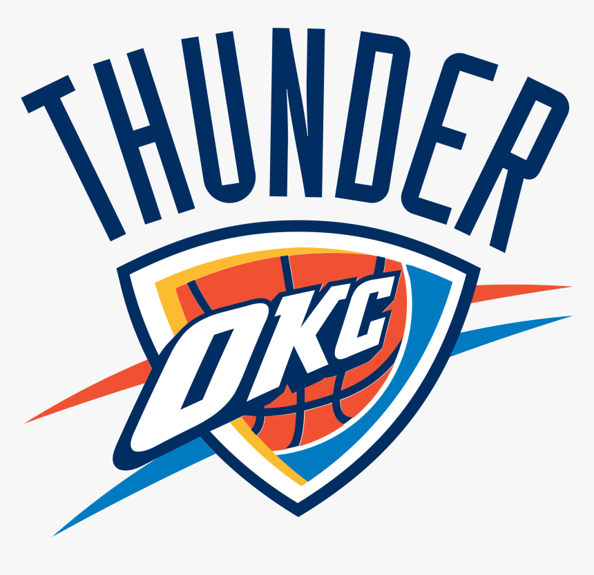 Oklahoma City Thunder - Oklahoma City Thunder Logo Png, Transparent Png, Free Download