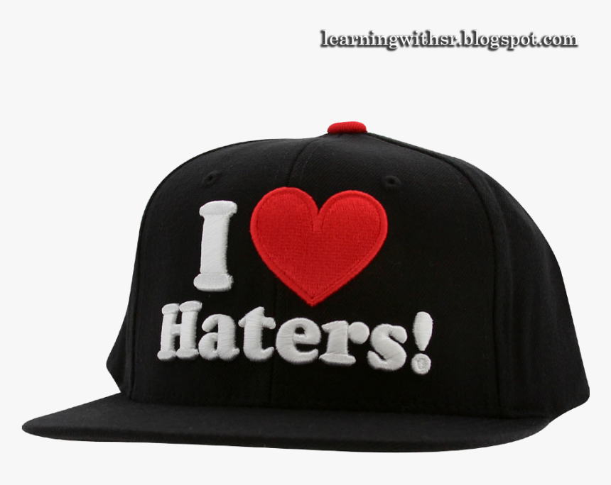 New Style Cap Png - Love Haters Cap, Transparent Png, Free Download