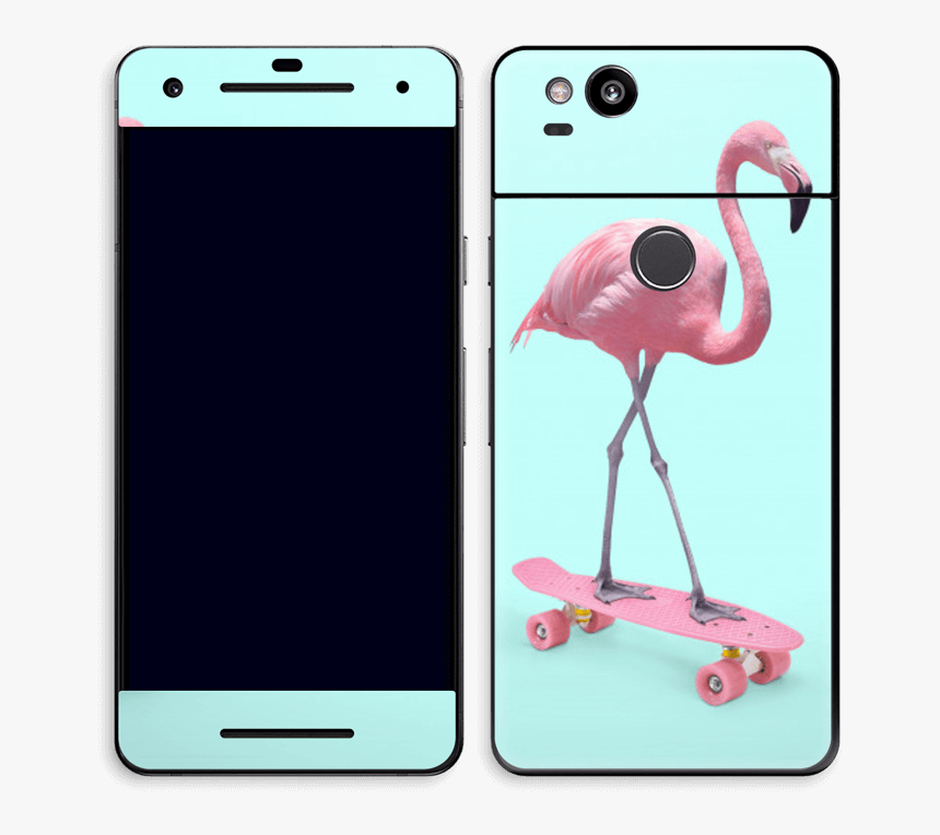 Skateboarding Flamingo Skin Pixel - Flamingo Skate, HD Png Download, Free Download