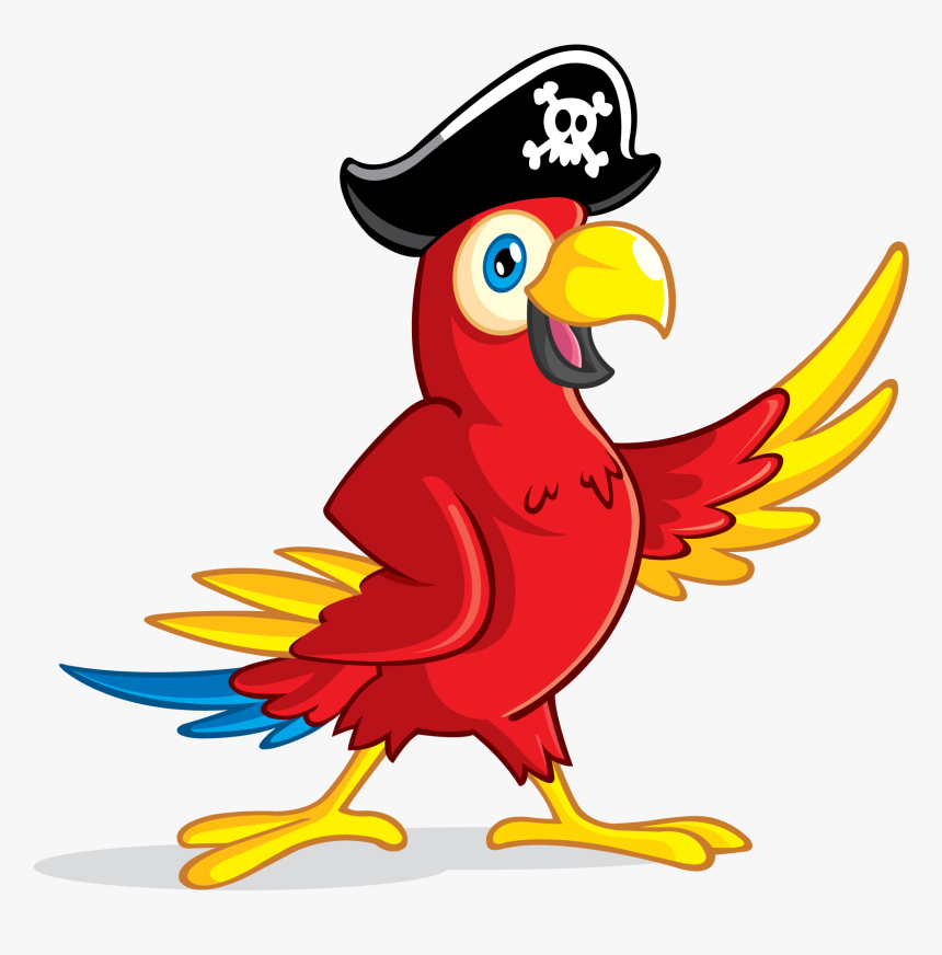 Pirate Parrot Transparent, HD Png Download, Free Download