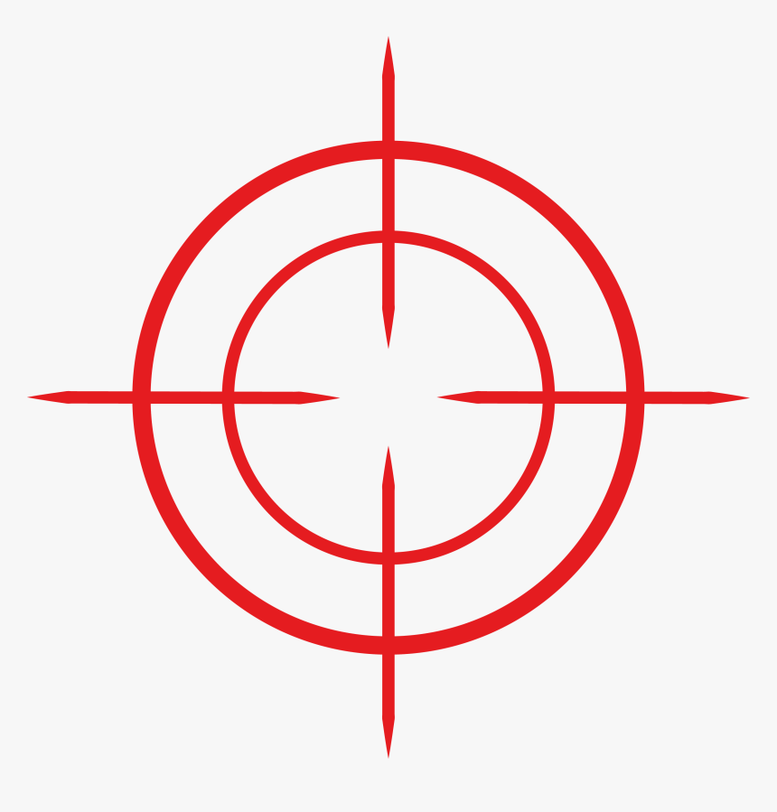 Transparent Crosshairs Png - Transparent Background Crosshair Png, Png Download, Free Download