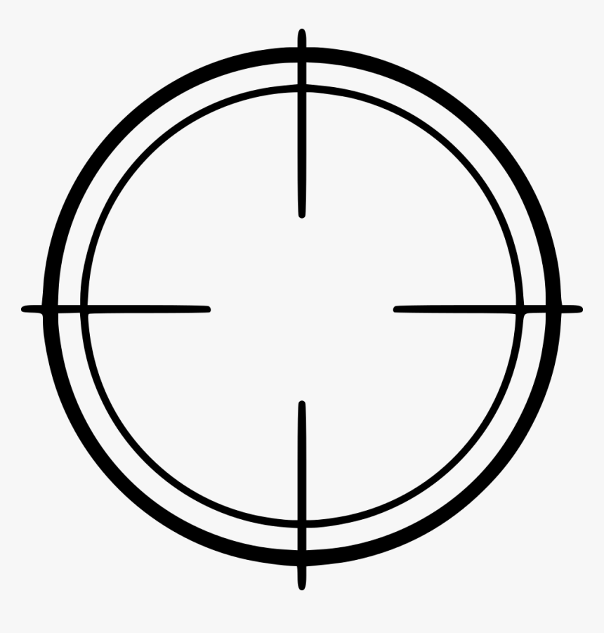 Crosshair - Open Crosshair Transparent Background, HD Png Download, Free Download