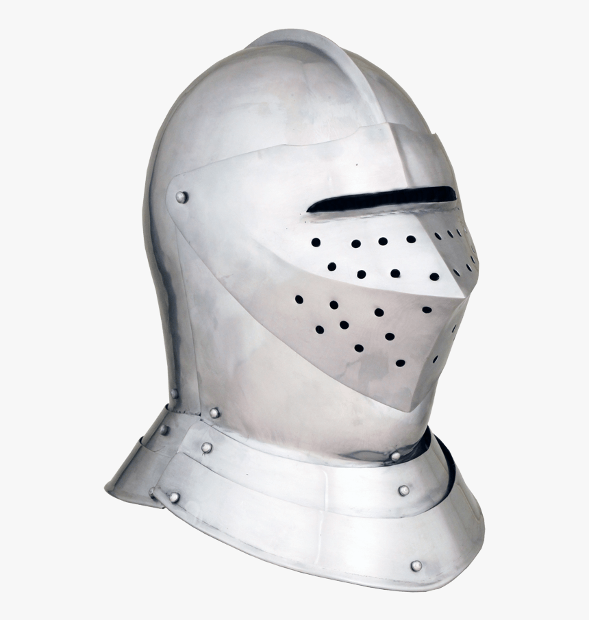 English Knights Jousting Close Helm - Close Helmet, HD Png Download, Free Download