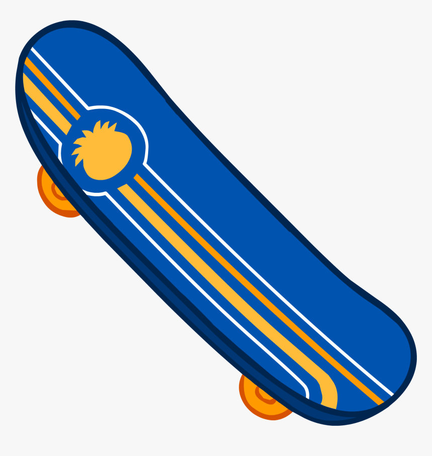 Club Penguin Wiki - Club Penguin Skateboard, HD Png Download, Free Download