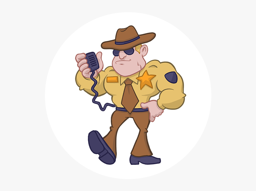Transparent Sheriff Hat Png - Cartoon Characters Buff, Png Download, Free Download