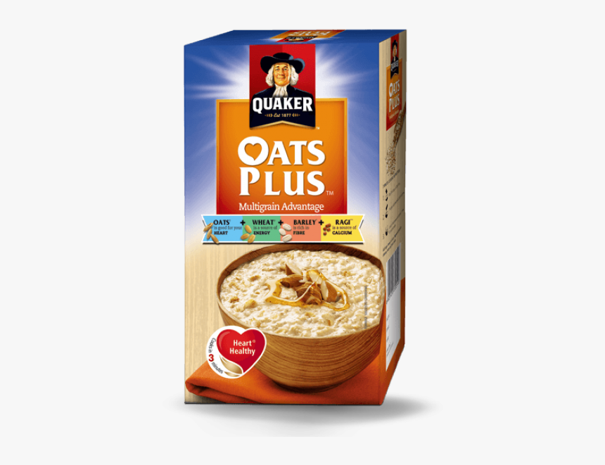 Quaker Oats Plus Multi Grain - Quaker Oats Plus Multigrain Advantage, HD Png Download, Free Download