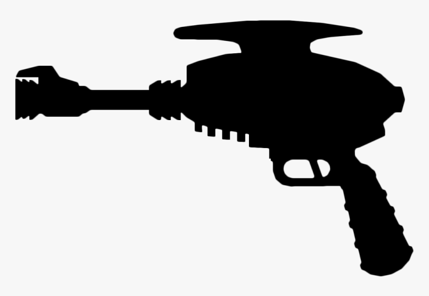 Firearm Black & White - Ranged Weapon, HD Png Download, Free Download