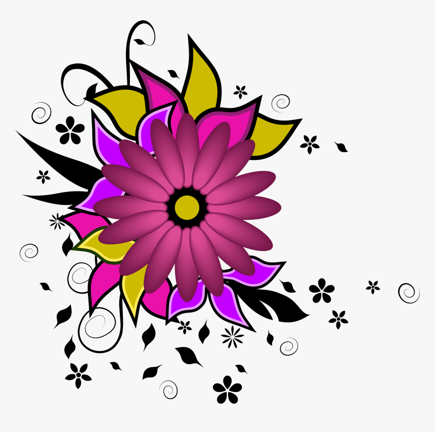 African Daisy - Fantasy Flower Png, Transparent Png, Free Download