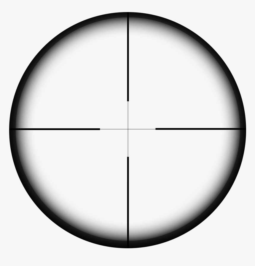 Download Sniper Crosshair Png Clipart - Circle, Transparent Png, Free Download