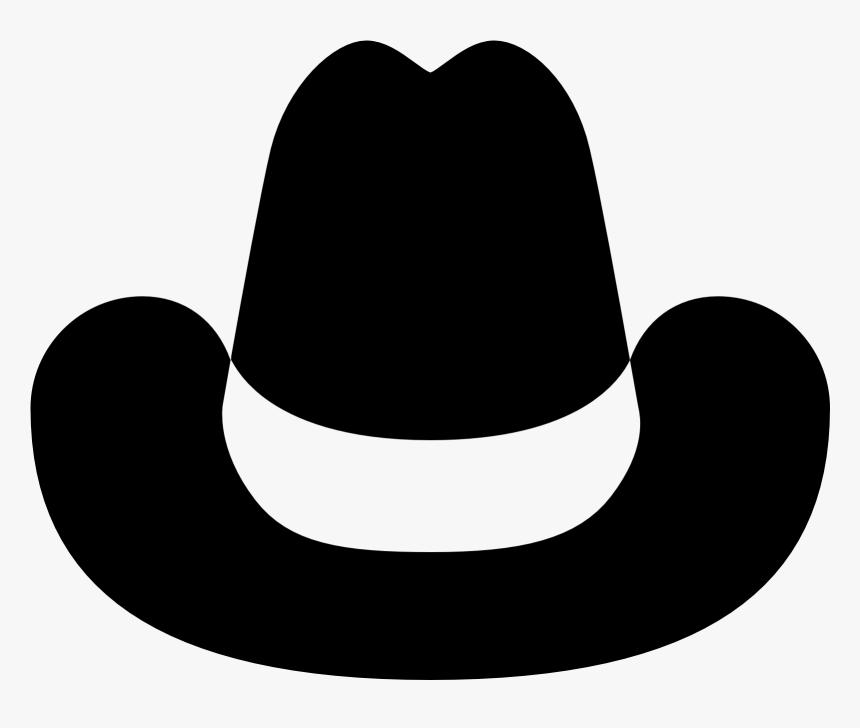 Cowboy Hat Clipart Images - Black Cowboy Hat Png Artwork Transparent, Png Download, Free Download