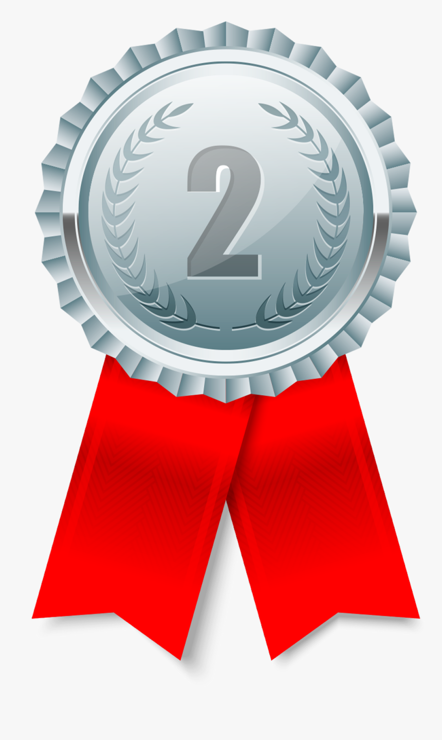 Silver Medal Icon - Medalla Segundo Lugar Png, Transparent Png, Free Download