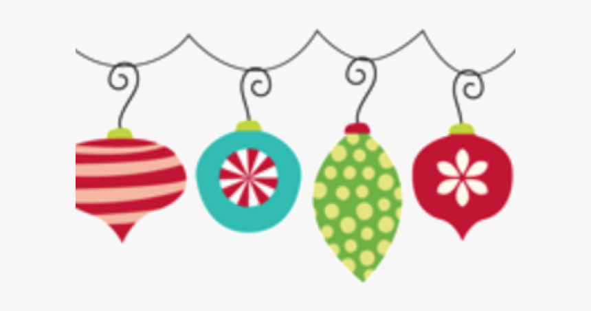 Christmas Ornament Clipart Banner X Transparent Png - Transparent Christmas Banner Clipart, Png Download, Free Download