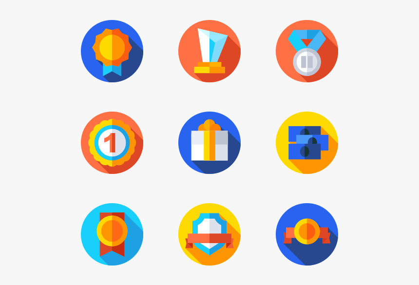 Rewards And Badges - Free Gps Icons, HD Png Download, Free Download