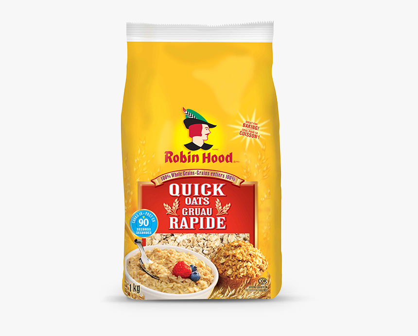 Quick Oats - Robin Hood Oats Nutrition, HD Png Download, Free Download