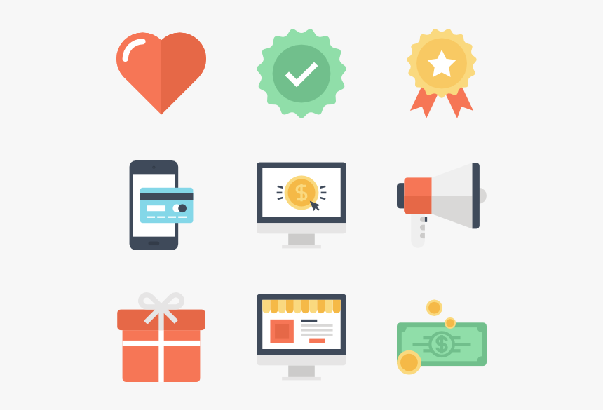 Shopping And Commerce 16 Premium Icons - Shopping Graphics Png, Transparent Png, Free Download