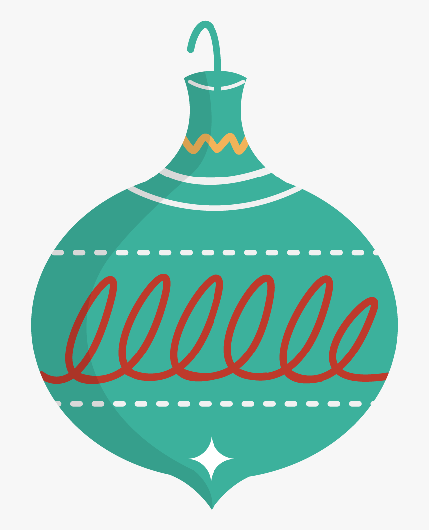 Free To Use Amp Public Domain Christmas Ornaments Clip - Simple Christmas Ornament Clipart, HD Png Download, Free Download