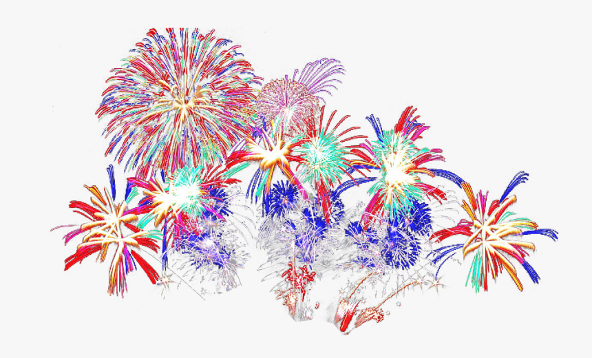 Fuegos Artificiales - Fireworks Transparent, HD Png Download, Free Download