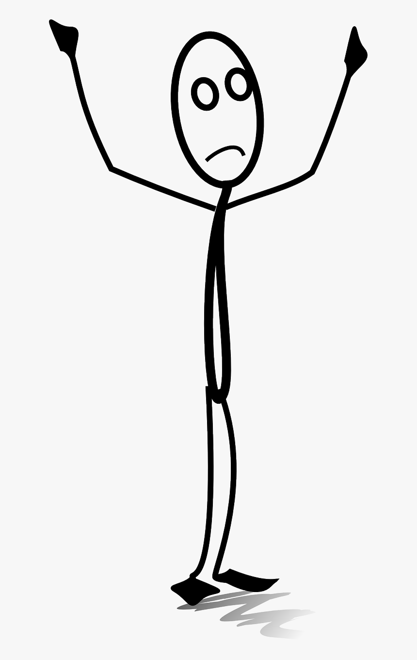 Question Stickman Stick Figure Free Picture - Stickman Png, Transparent Png, Free Download