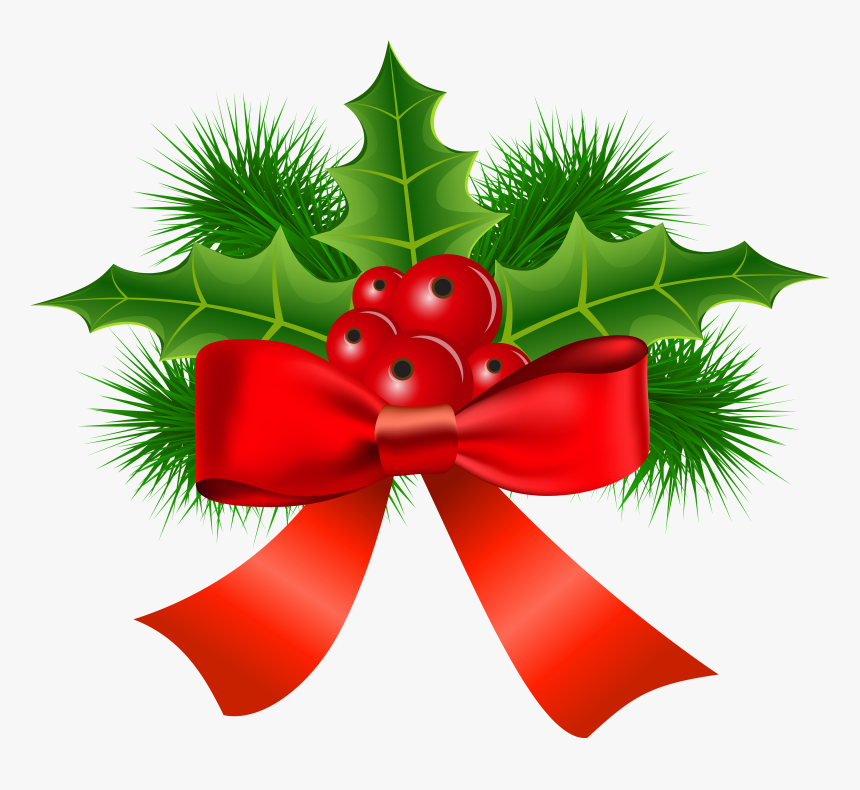 Christmas Holly Transparent Png, Png Download, Free Download