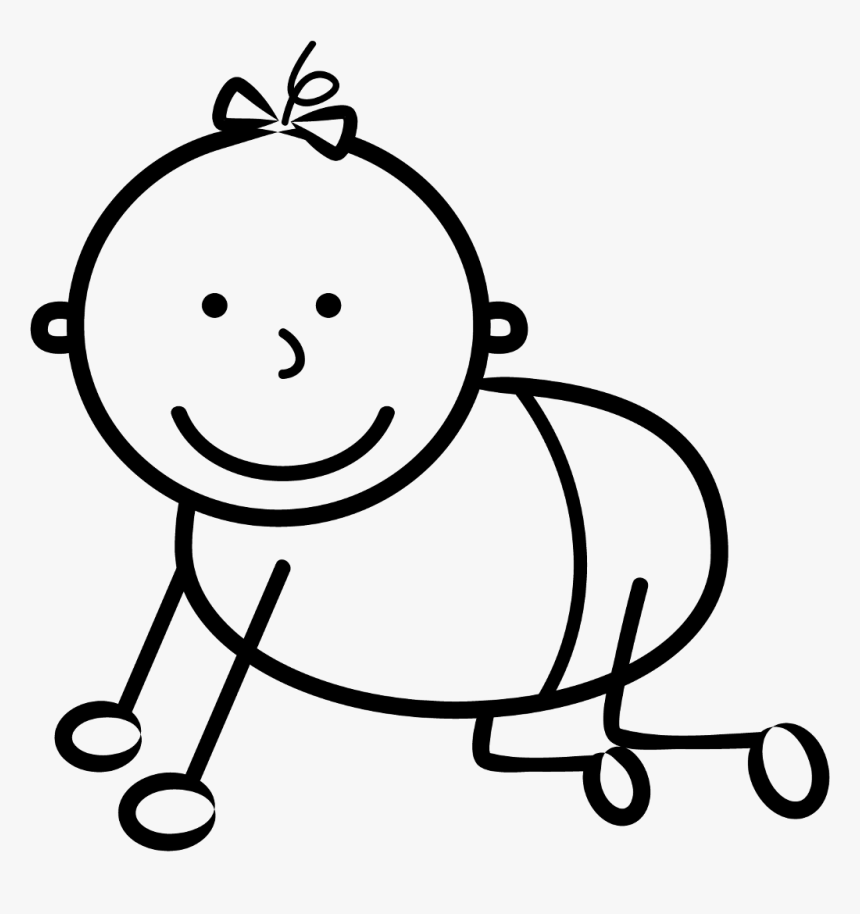 Clip Art Freetoedit - Stickman Baby Boy, HD Png Download, Free Download