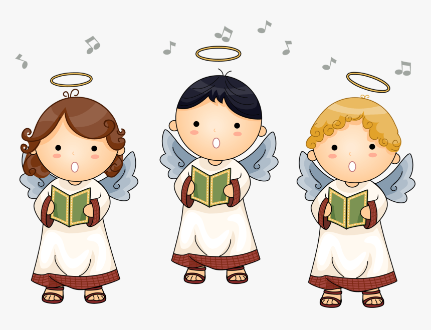 Transparent Girl Singing Png - Angels Singing Clipart, Png Download, Free Download