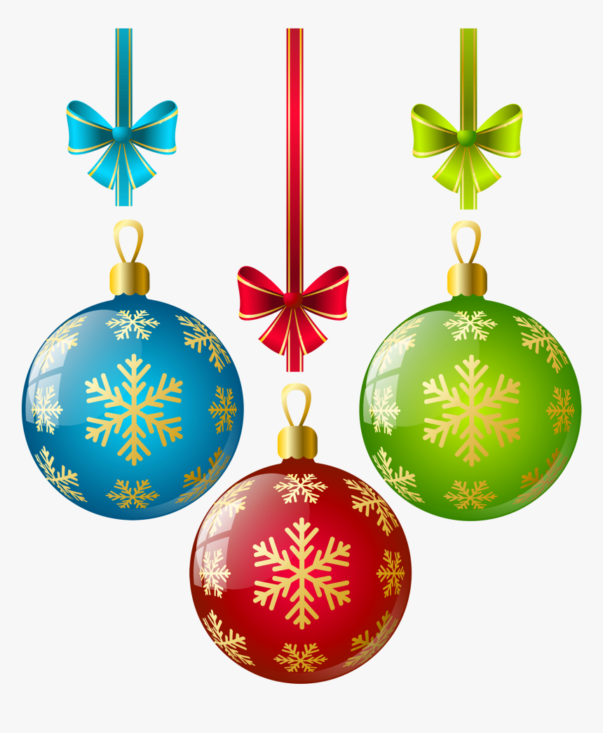 Christmas Ornament Ornaments Clipart Single Clip Art - Christmas Tree Ornaments Transparent, HD Png Download, Free Download