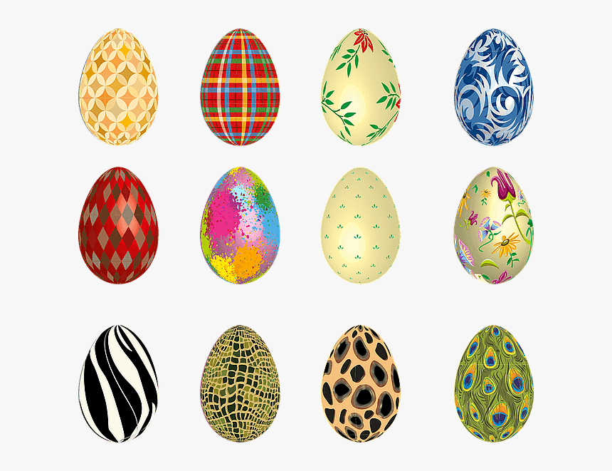 Easter Eggs Vector Png, Transparent Png, Free Download