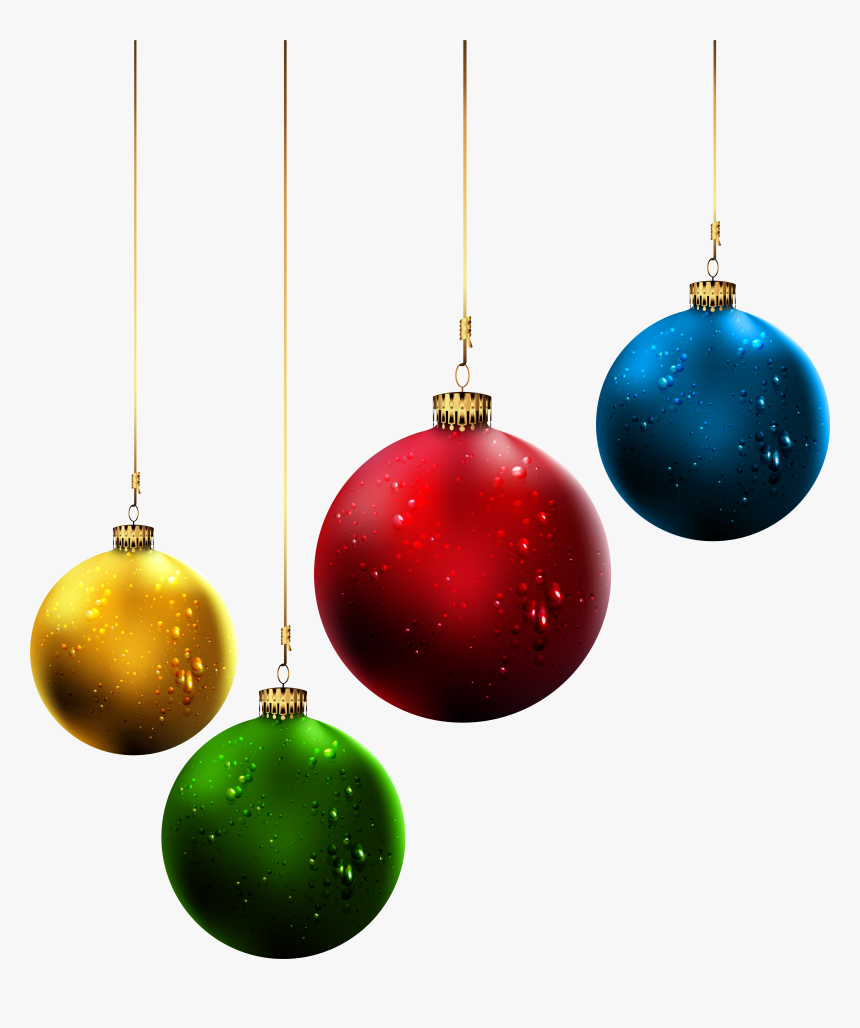 Transparent Christmas Ornaments Png - Christmas Balls Png Transparent, Png Download, Free Download