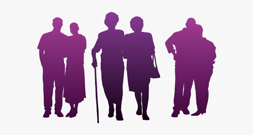 Old Age Walking Stick Clip Art - Age No Bar, HD Png Download, Free Download