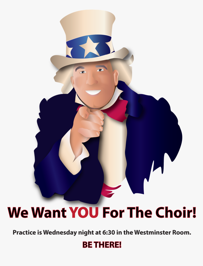 If You Like To Sing, Come To The Westminster Room At - Abraham Lincoln I Choose You, HD Png Download, Free Download