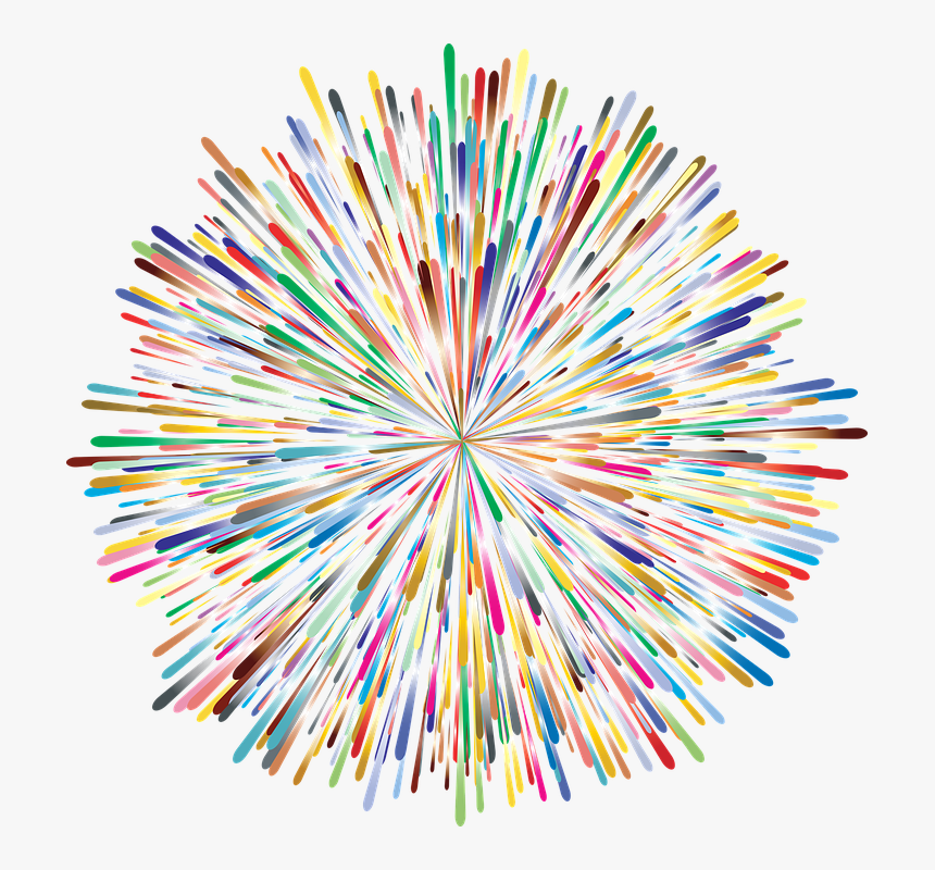 Fuegos Artificiales, Celebración, Resumen, Arte - Fire Work Clip Art, HD Png Download, Free Download