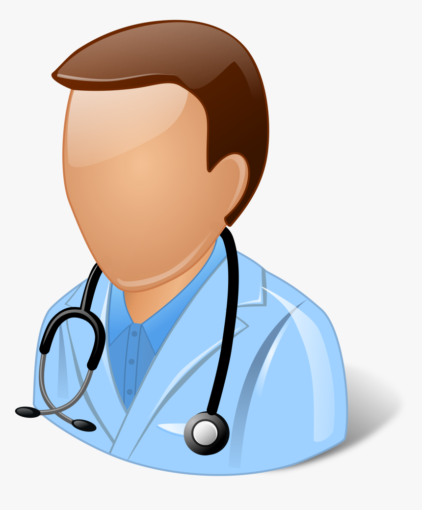 Doctor - Doctor With Stethoscope Clipart, HD Png Download, Free Download