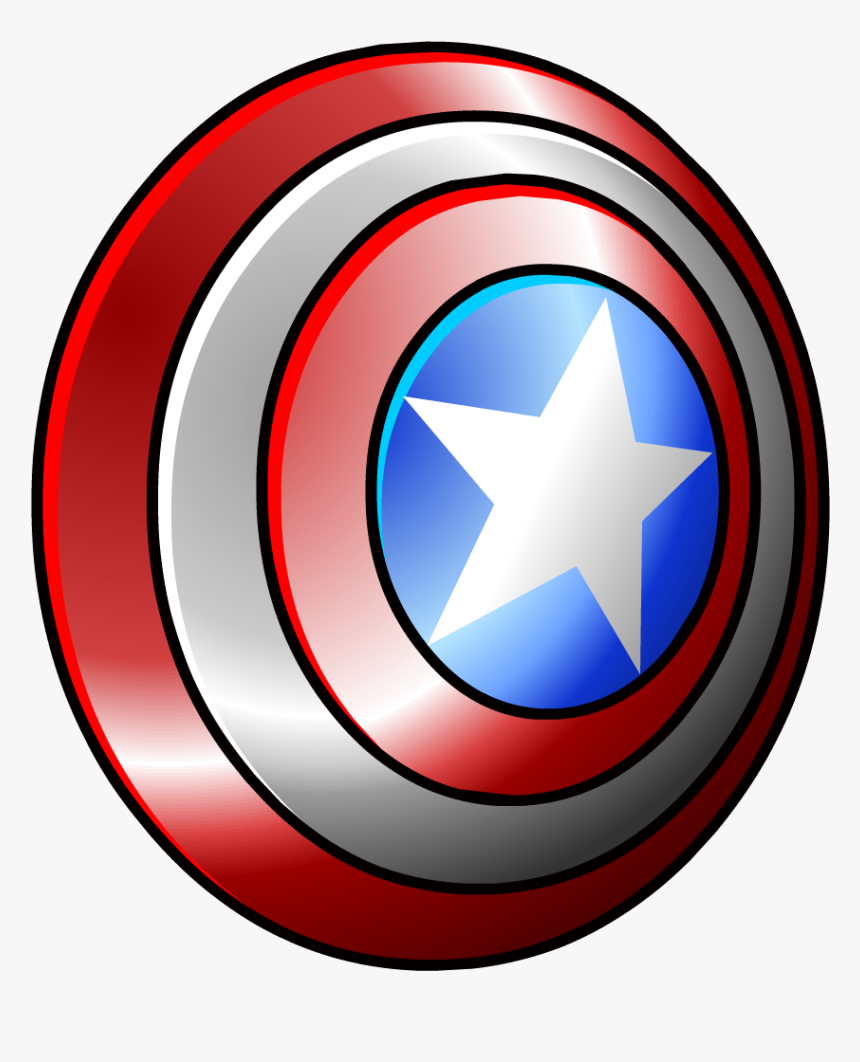 Captain America Shield - Captain America Shield Clipart Png, Transparent Png, Free Download