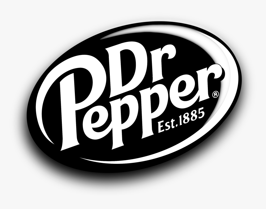 Dr Pepper Logo Black And White, HD Png Download, Free Download