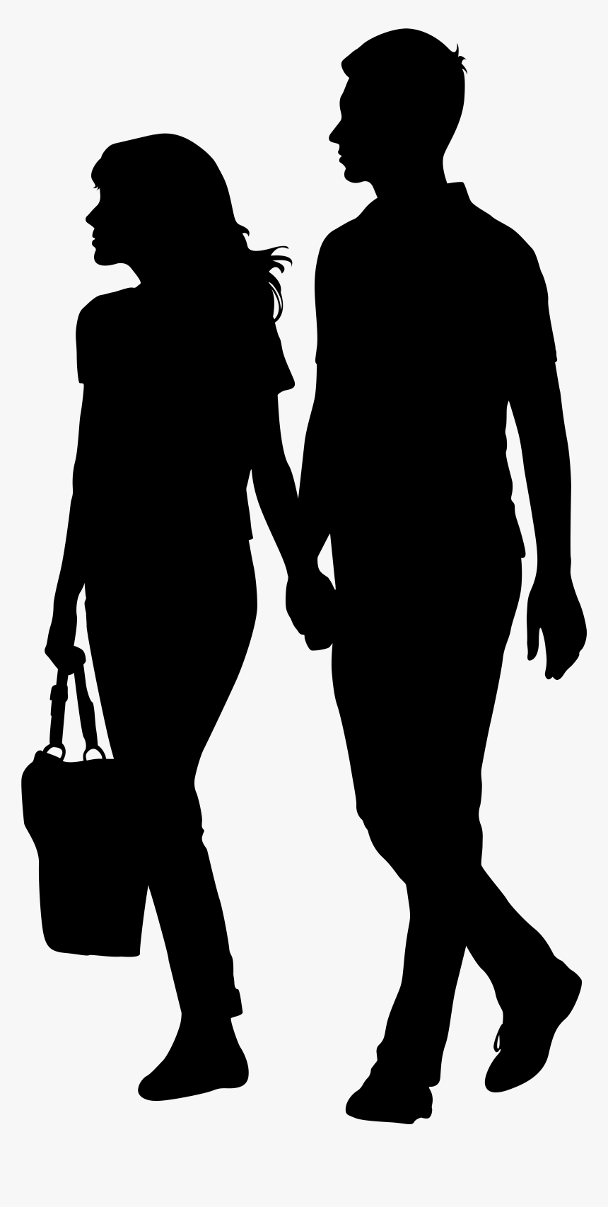 Clip Art Holding Hands Couple Png - Couple Holding Hands Clipart, Transparent Png, Free Download