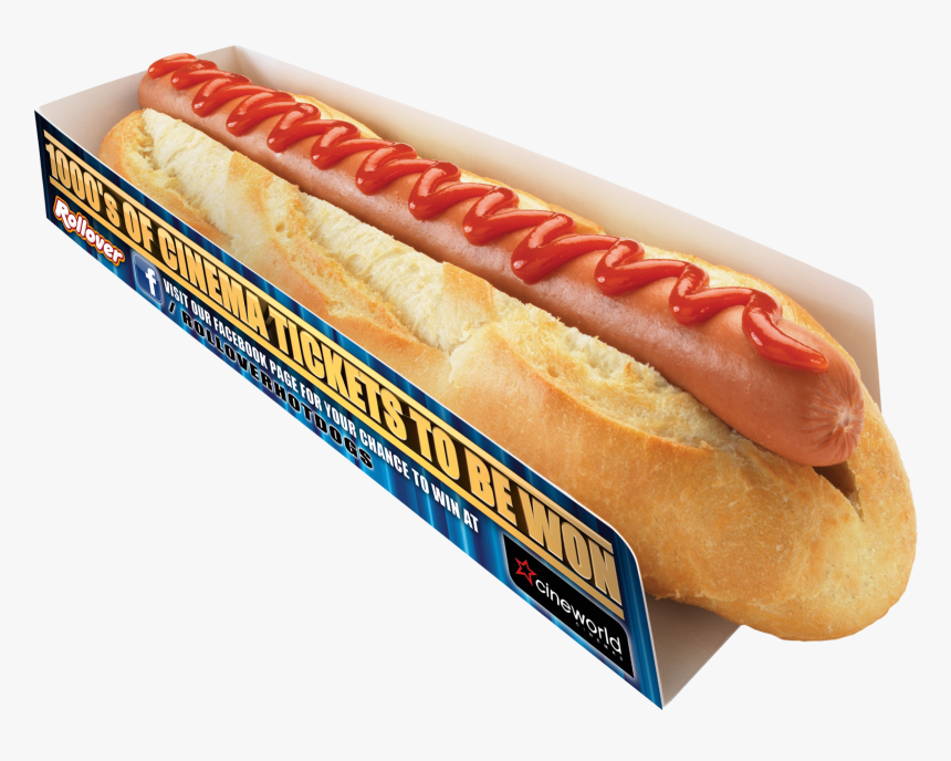 Rollover Hot Dog Png - Rollover Hot Dog Cineworld, Transparent Png, Free Download
