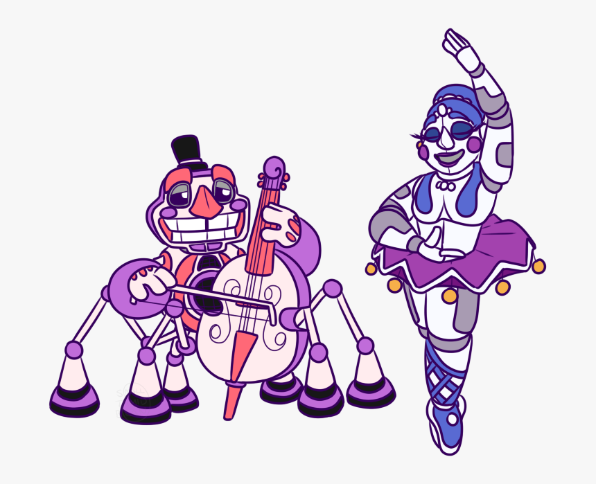 Ballora X Music Man, HD Png Download, Free Download