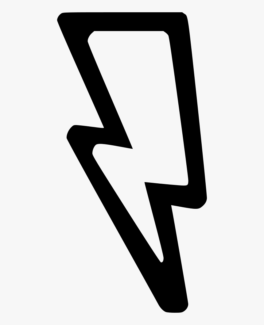 Thunderbolt - White Thunderbolt Png, Transparent Png, Free Download