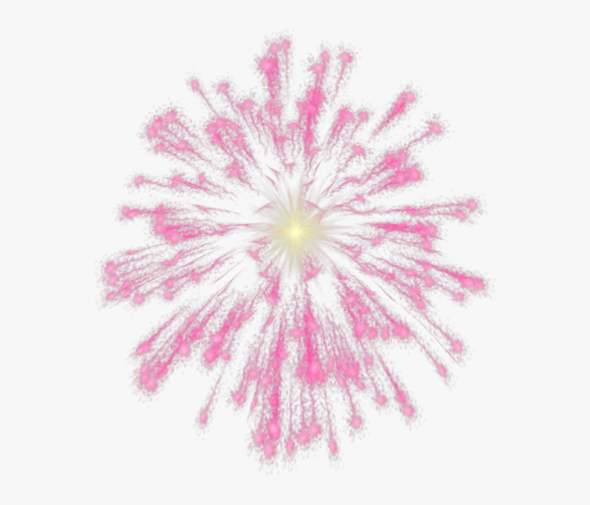 Pink Clipart Firework, HD Png Download, Free Download
